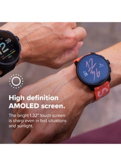 Suunto Race S Stainless Performance Watch | 45mm HD AMOLED Screen, Digital Crown, HRV, Race, Train, Recover, Long Battery, Offline Maps, Dual-band GPS/GNSS, 95+ Sports Mode, Planner - Power Orange  - Image 5
