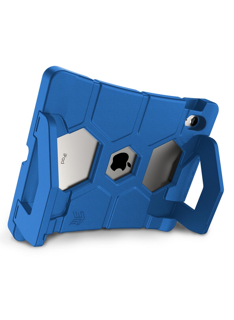 STM Duxling Case for iPad 10th Gen 2022 | Drop Proof, Water Proof, Kid Proof Cover w/ Stand, Ultra Lightweight, 2-Handle Design, Made for K-2 Kids - Blue - Image 3