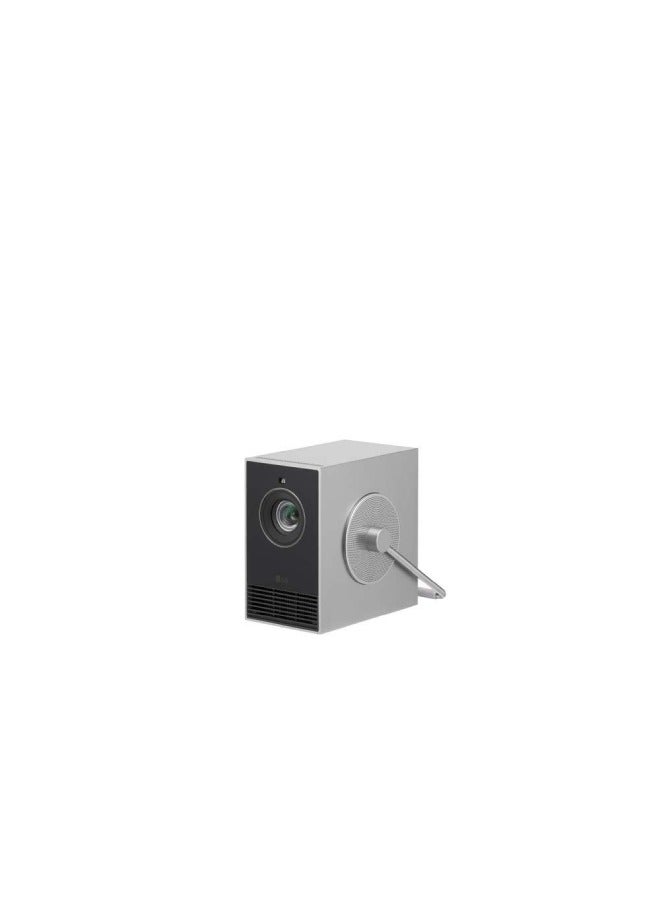 LG - CineBeam Smart Portable Laser Projector 4K UHD Silver HU710PB Silver - Image 1