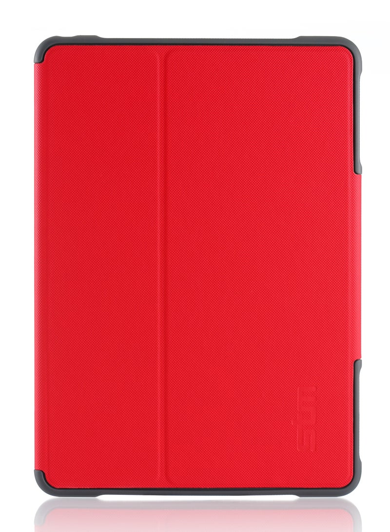 STM Dux for Apple iPad Air 2 9.7" - Ultra Protective Drop Protection Case, Clear Transparent Back, Military Drop Test Certified, Supports Auto Sleep/Wake Function - Red - Image 2