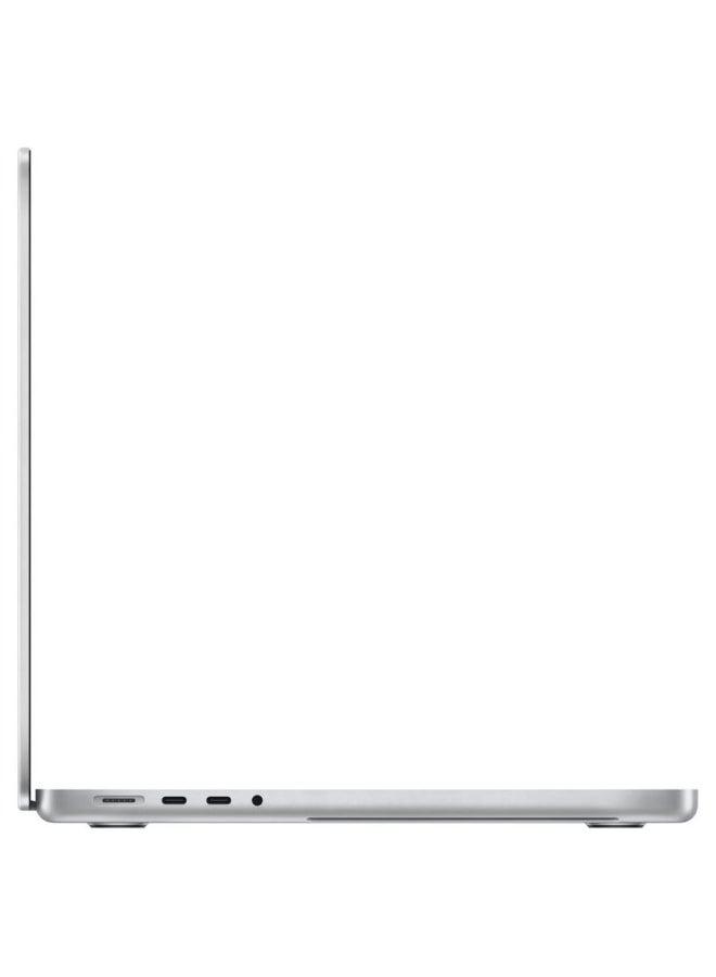 Apple - MacBook Pro Laptop With 14-Inch Display, M1 Pro chip with 10‑core CPU and 16‑core GPU Processor/16GB RAM/1TB SSD/macOS Big Sur English/Arabic Silver - Image 1