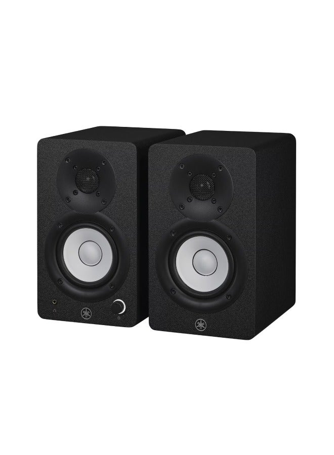 ياماها 4.5-inch Powered Studio Monitor Pair HS4 Black 
