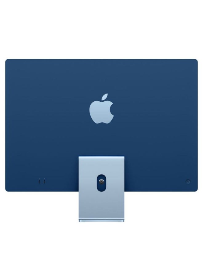Apple iMac AIO With 24-Inch Display, M1 Chip 7-core GPU Processor/8GB RAM/256GB SSD/macOS Big Sur English Blue - Image 3