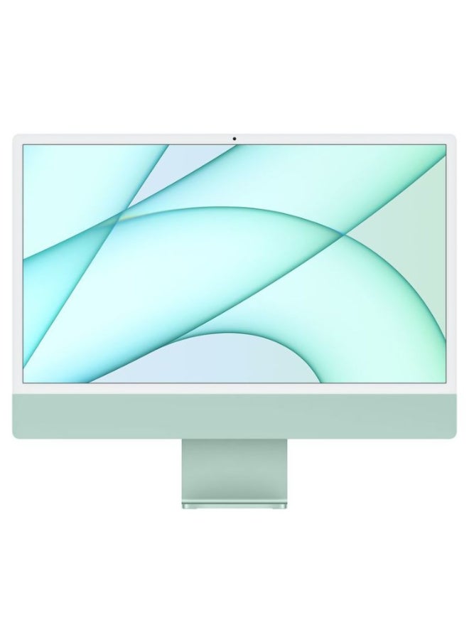أبل - iMac AIO With 24-Inch Display, M1 Chip 7-core GPU Processor/8GB RAM/256GB SSD/macOS Big Sur English Green - Image 1