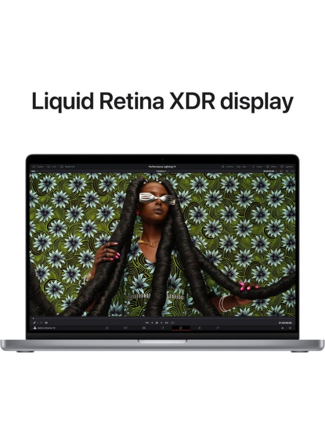 ابل  MacBook Pro Laptop With 16-Inch Display, M2 Pro chip with 12 Core CPU And 19 Core GPU Processor/16GB RAM/1TB SSD/macOS Ventura English Space Grey - Image 3