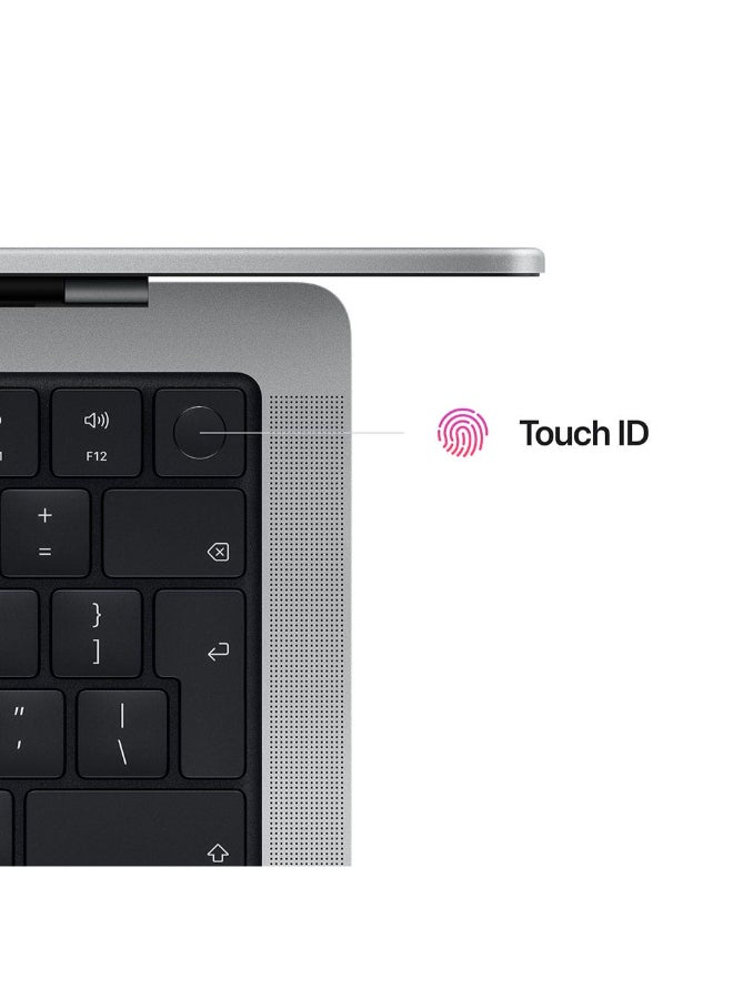 ابل  MacBook Pro Laptop With 16-Inch Display, M2 Pro chip with 12 Core CPU And 19 Core GPU Processor/16GB RAM/1TB SSD/macOS Ventura English Silver - Image 4