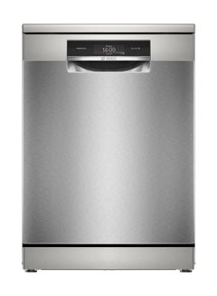 بوش Series 8 Free-Standing Dishwasher 60 cm, 13 Place Settings, 8 Programs, Home Connect For Remote Monitoring And Control SMS8ZDI86M Grey  - Image 1