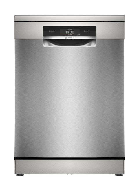 Series 8 Free-Standing Dishwasher 60 cm, 13 Place Settings, 8 Programs, Home Connect For Remote Monitoring And Control SMS8ZDI86M Grey