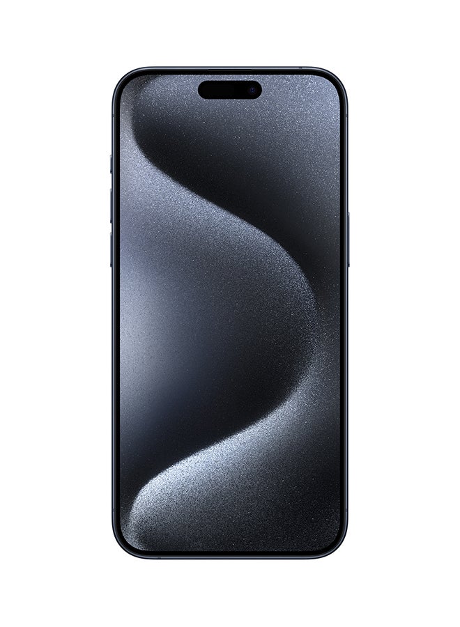 Apple Renewed - iPhone 15 Pro Max Physical Dual Sim 256GB Blue Titanium 5G With FaceTime - Image 2