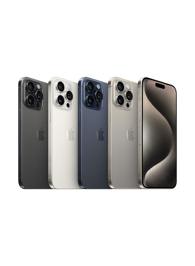 Apple - Renewed - iPhone 15 Pro Max 256GB Natural Titanium 5G With Facetime - Physical Dual SIM Version - Image 1