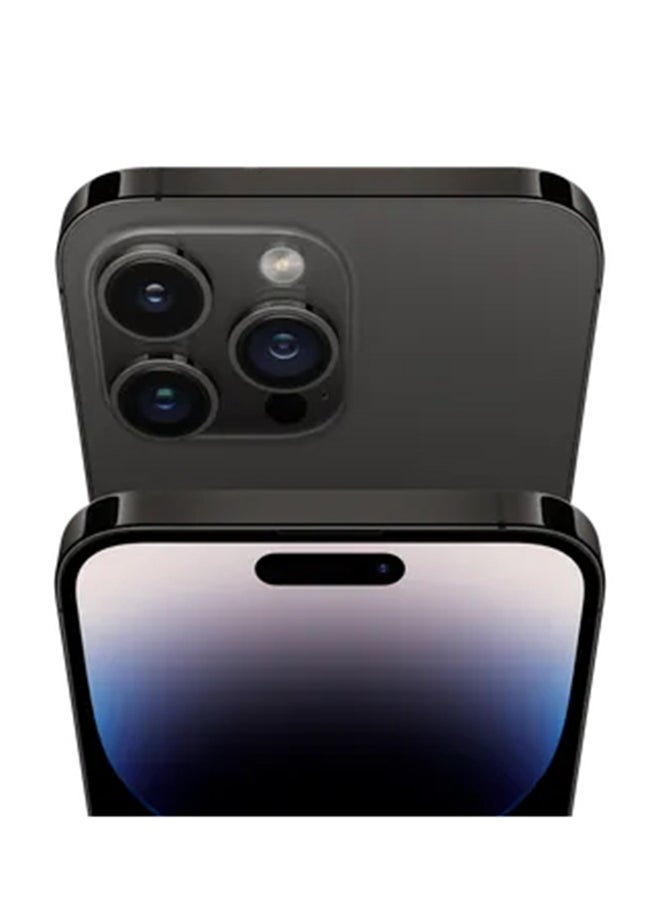 أبل تم تجديده - آيفون 14 برو ثنائي الشريحة 256 جيجابايت باللون الأسود الفضائي 5G مع FaceTime  - Image 5