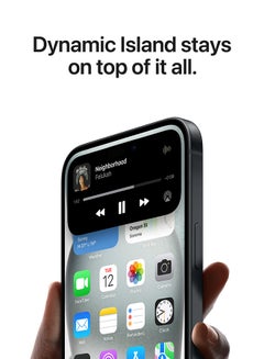 أبل Renewed - iPhone 15 Physical Dual Sim 128GB Blue 5G With FaceTime  - Image 5