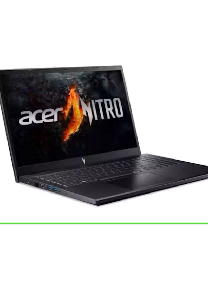 أيسر نيترو V15 ANV15-51-75GF، كمبيوتر محمول للألعاب بشاشة 15.6 بوصة FHD 144 هرتز، معالج Intel Core i7-13620H من الجيل الثالث، ذاكرة وصول عشوائي 16 جيجابايت DDR5، قرص صلب SSD NVMe سعة 1 تيرابايت، بطاقة رسومات Nvidia GeForce RTX 4060 8 جيجابايت GDDR6 مخصصة، نظام تشغيل Windows 11 Home  - Image 2