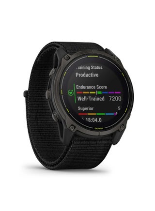 Enduro 3 - 51MM - Up To 36 Days Battery Life - 1.4" inch Sunlight Visible Display, Scratch Resistant, Power Sapphire ™, Heart Rate Monitor, All Day Stress Monitor, Advanced Gps Features, Super Bright LED Flashlight, iOS And Android Compatible Carbon Gray - pnsku/N70107163V/45/_/1725533227/32e5d4e2-592b-4165-aa2b-260e4badf50e