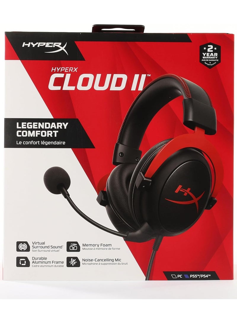 Sony PlayStation 5 Slim Disc Console With HyperX Cloud II Headset - KSA Version  - Image 3
