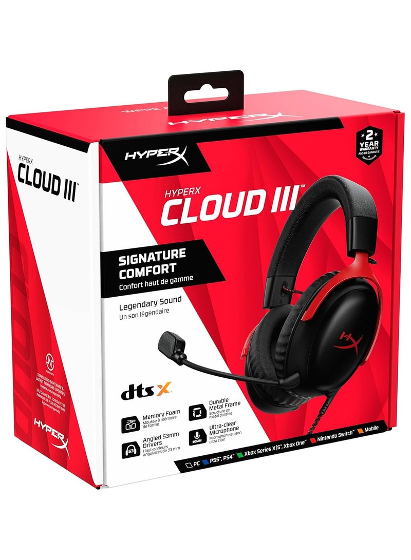 Sony - PlayStation 5 Slim Disc Console With HyperX Cloud III Headset - KSA Version - Image 1