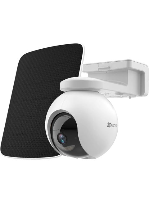 EB8 4G LTE 2K Wireless Outdoor Camera Kit with Solar Panel Type C on 10400mAh Battery, Auto Tracking, Person Detection, Night Vision, Color Vision, Two-Way Audio, Built-in GPS