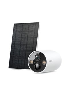 TP-LINK Tapo 2K 4MP QHD Solar Security Camera Kit with Rechargeable Battery and Solar Panel for Continuous Power  - Image 1