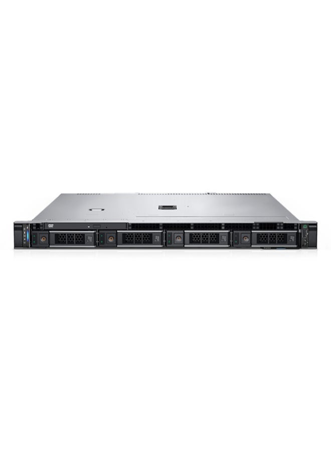 DELL - PowerEdge R250 Rack Server, Intel Xeon E-2314 Processor/16GB RAM/480GB SSD/DOS(Without Windows) Black - Image 1