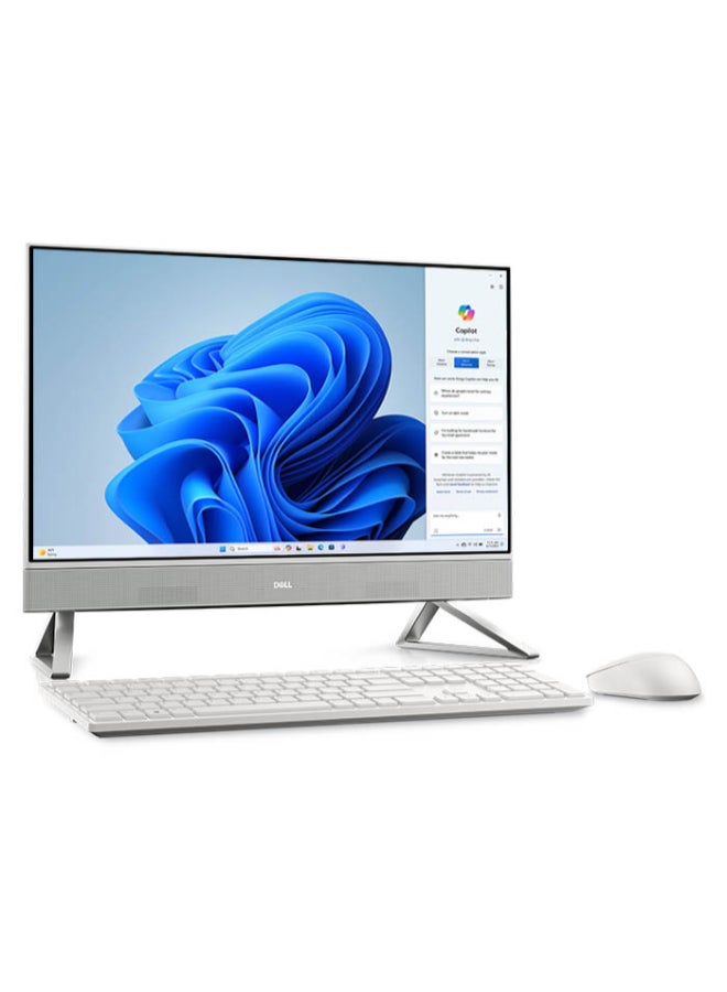 DELL - Inspiron 24 5430 All In One 23.8-Inch Display, Core 7-150U Processor/16GB RAM/1TB SSD/Intel UHD Graphics/Windows 11 Pro English/Arabic White - Image 1
