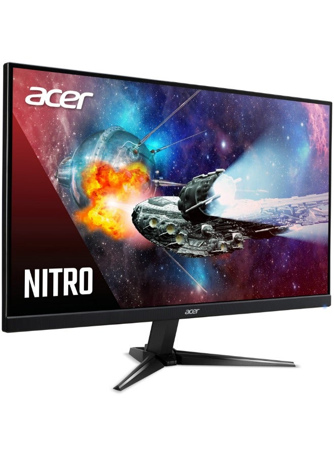 Acer Nitro QG241Y M3 Monitor 23.8" Inch (1920x1080) with FHD | IPS Panel Technology | HDR10 | 180Hz Refresh Rate | 0.5ms Response Time & AMD FreeSync™ Premium technology Black  - Image 2