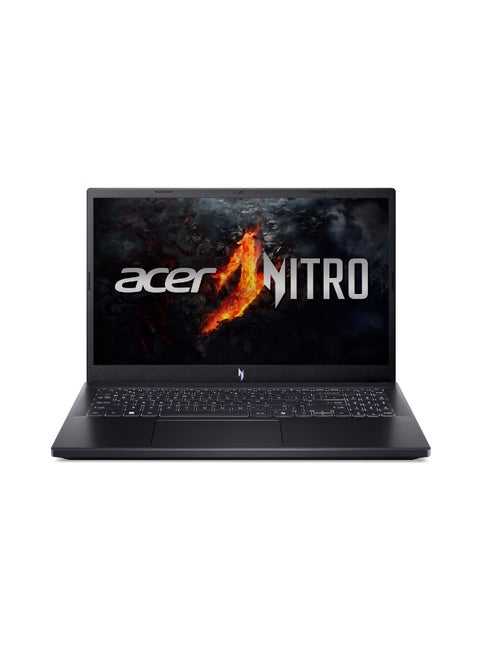 Nitro V15 Laptop With 15.6-Inch 144Hz Display, Ryzen 7-7735HS Processor/16GB RAM/512GB SSD/6GB Nvidia Geforce RTX 3050 Graphics Card/DOS(Without Windows) English/Arabic Black