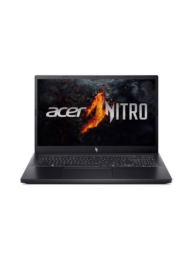 أيسر كمبيوتر محمول Nitro V15 بشاشة مقاس 15.6 بوصة ومعالج Ryzen 7-7735HS وذاكرة وصول عشوائي 16 جيجابايت ومحرك أقراص SSD سعة 512 جيجابايت وبطاقة رسوميات Nvidia Geforce RTX 3050 سعة 6 جيجابايت/نظام التشغيل DOS (بدون نظام التشغيل Windows)  - Image 1