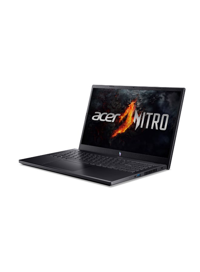 أيسر كمبيوتر محمول Nitro V15 بشاشة مقاس 15.6 بوصة ومعالج Ryzen 7-7735HS وذاكرة وصول عشوائي 16 جيجابايت ومحرك أقراص SSD سعة 512 جيجابايت وبطاقة رسوميات Nvidia Geforce RTX 3050 سعة 6 جيجابايت/نظام التشغيل DOS (بدون نظام التشغيل Windows)  - Image 3