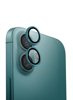 Uniq Optix Iphone 16 ,Iphone 16 Plus(2024) 6.1/6.7 Aluminium Camera Lens Protector - Emerald  - Image 1