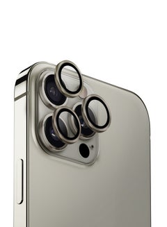 Uniq Optix Iphone 16 Pro,Iphone 16 Pro Max(2024) 6.3/6.9 Aluminium Camera Lens Protector - Grey Titanium  - Image 1