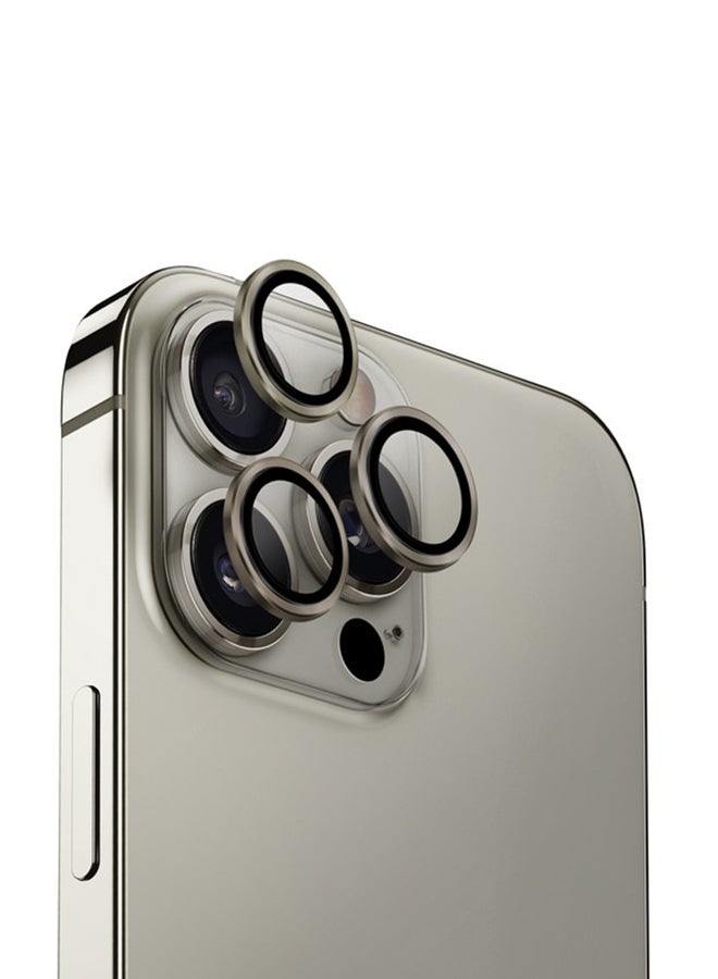 يونيك واقي عدسة الكاميرا Optix Iphone 16 Pro وIphone 16 Pro Max (2024) 6.3/6.9 من الألومنيوم - رمادي  - Image 1