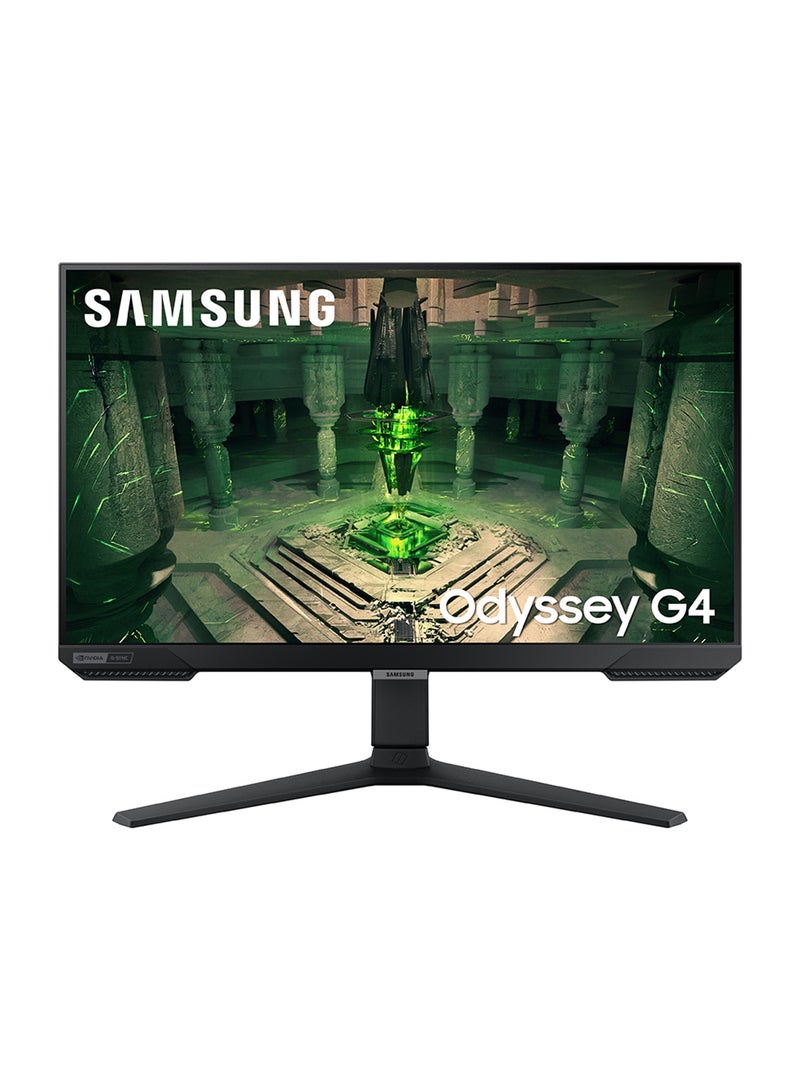 Samsung 25 inch Odyssey 240hz refresh rate Gaming monitor with IPS and 1ms GTG, UltraWide Gaming View (21:9), Auto Source Switch+,Virtual AIM Point ,Ergonomic stand (Tilt,Swivel,Pivot, Height), G-Sync Compatible, FreeSync Premium, 2xHDMI 2.0 Black - Image 1