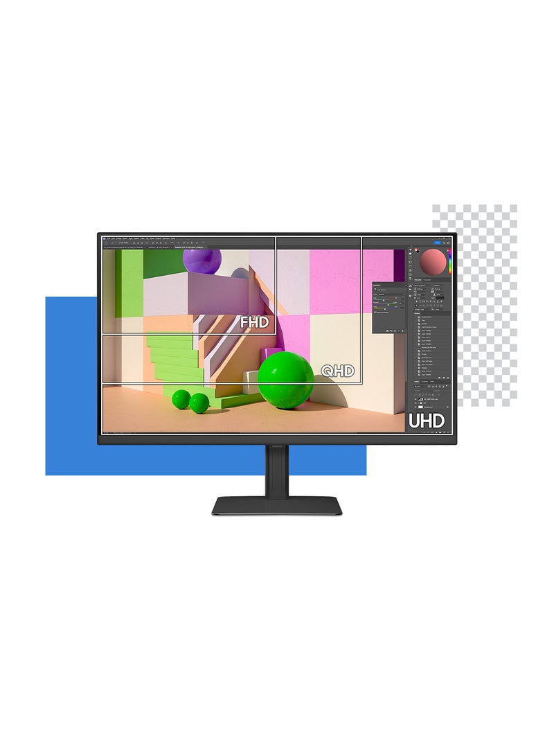 Samsung 32 inch ViewFinity S8 Monitor 4K UHD VA Display, 60Hz Refresh Rate, 5ms Response Time, 1.07b Color Support, Flicker Free, Picture-In-Picture, HAS stand  | LS32D806EAMXUE Black - Image 2