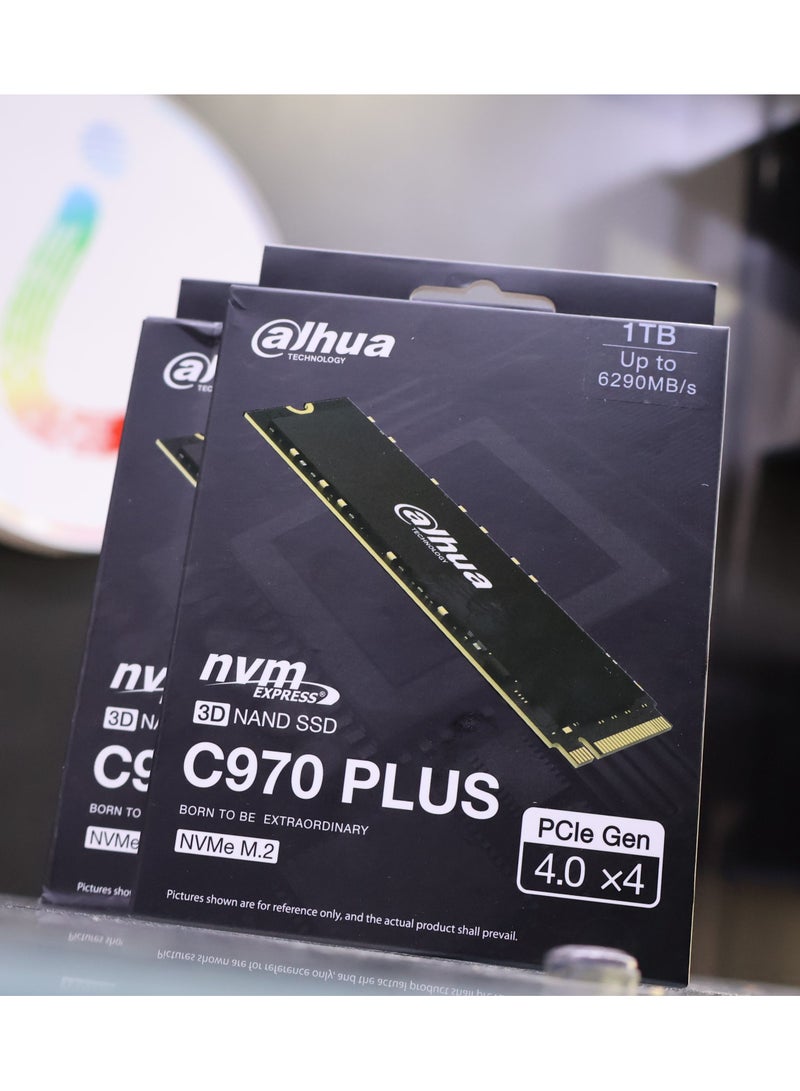 داهوا - داهوا قرص صلب 3D NAND Gen4.0x4 SSD 1 تيرابايت - DHI-SSD-C970 - Image 1