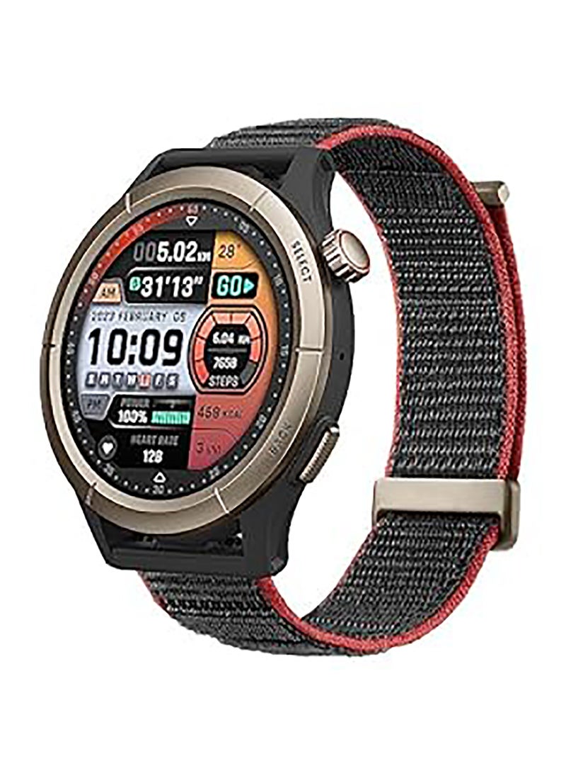 Amazfit Cheetah Pro Running Watch With Chat Ai Coaching Run Track Black (Titanium Alloy Bezel)  - Image 1