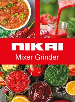 NIKAI Heavy Duty Mixer Grinder, With 3 Stainless Steel Jars, 3 Speed with Pulse, 1.5L (Liquid Jar), 1L (Dry Jar), 400ml (Chutney Jar) 900 W NB984A Silver  - Image 4