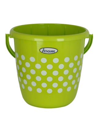 Plastic Omega Bucket Green 16Liters - pnsku/N70107408V/45/_/1726641491/be26fe4f-c371-447e-af81-afe7704cc2c7