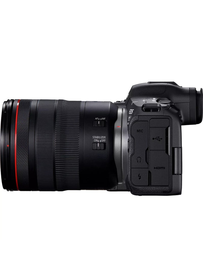 Canon - EOS R5 Mark II Mirrorless Camera + RF 24-105mm F4L IS USM Lens - Image 1