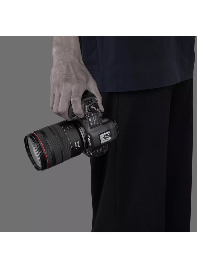 Canon - EOS R5 Mark II Mirrorless Camera + RF 24-105mm F4L IS USM Lens - Image 1