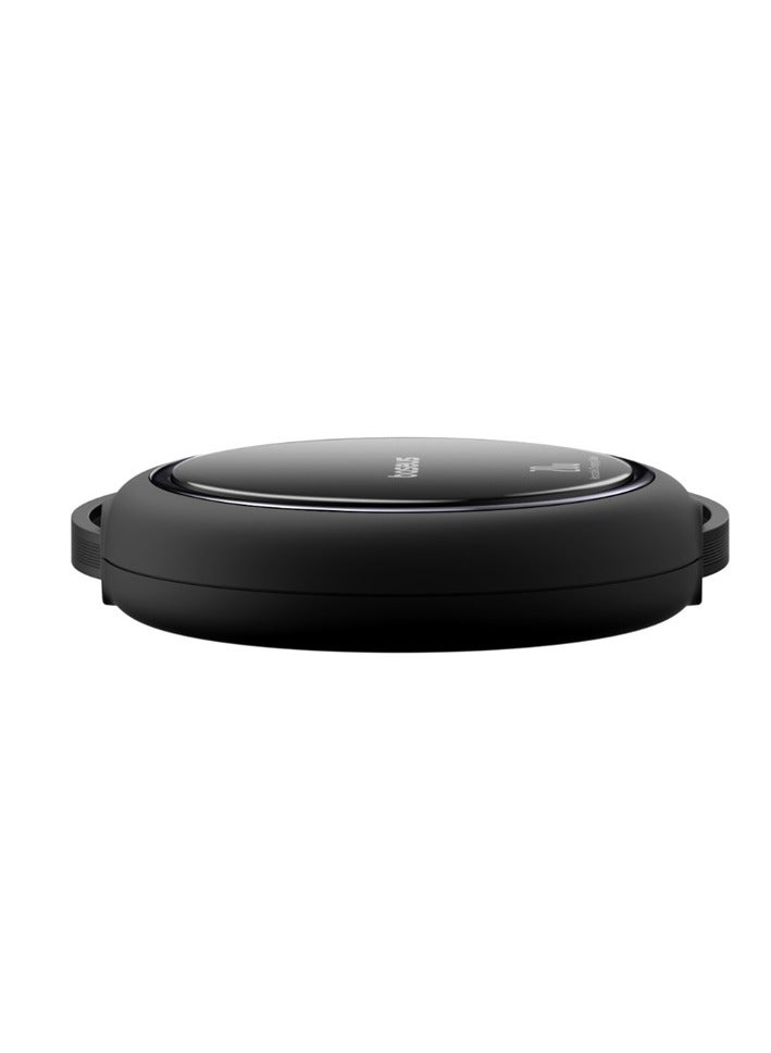 Baseus - 20W Ultra Mini Retractable USB-C to Lightning Fast Charging Cable 4-Stage Length Preset, USB Type-C to Lightning Charger Cable for iPhone 14 Pro Max Plus, 13, 12, iPad, iPad Air, iPad Pro, and Air Pods– Black - Image 1