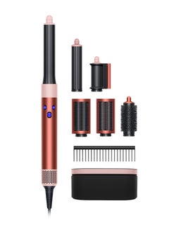 دايسون مجفف الشعر متعدد الاستخدامات HS05 Airwrap Complete Long (برونزي فراولة/وردي خدود) - الإصدار الدولي  - Image 1