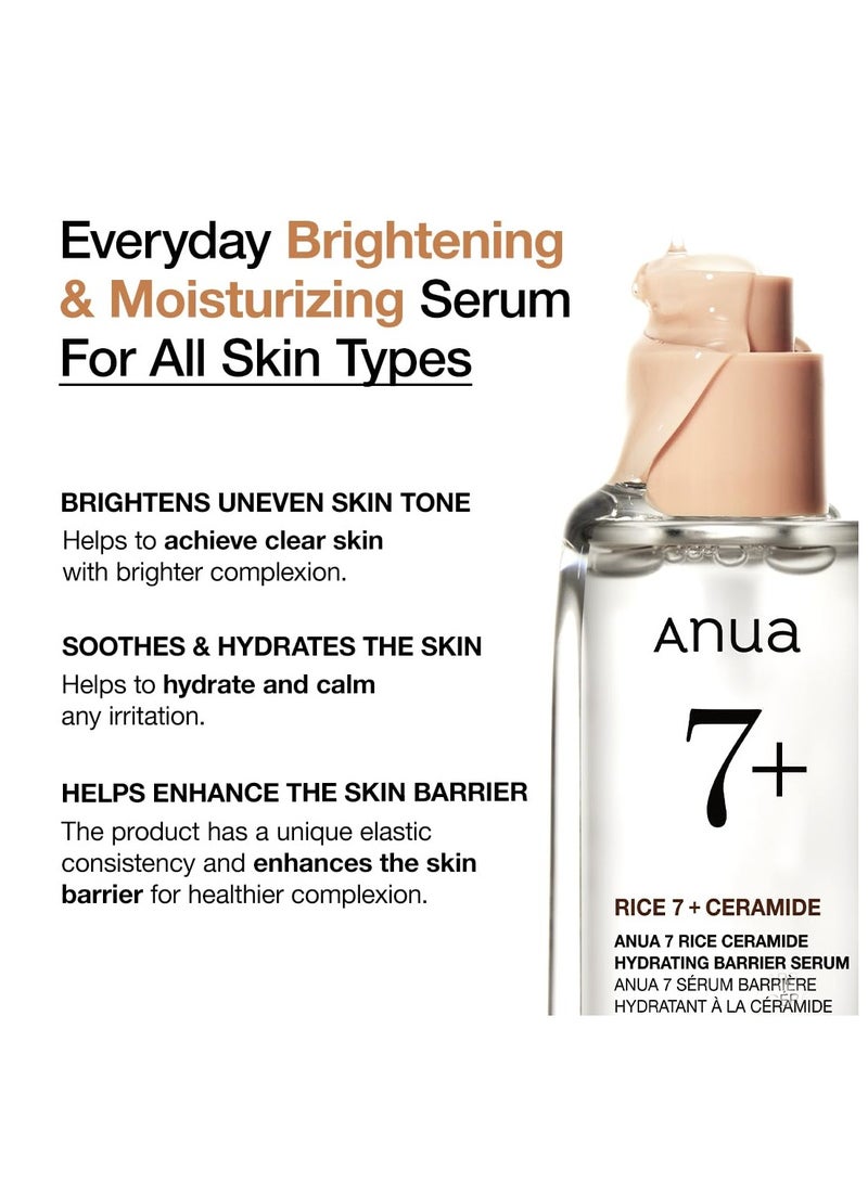 Anua Rice Ceramide 7 Hydrating Barrier Serum 50ml  - Image 3