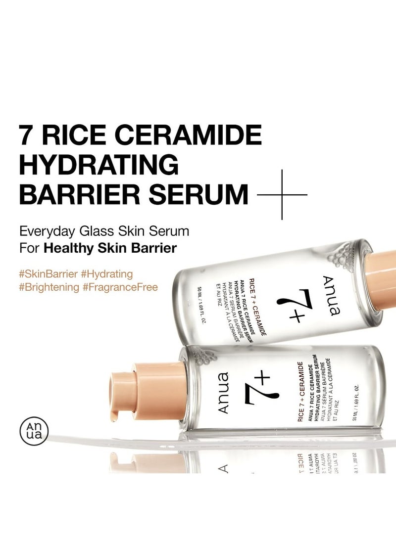 Anua Rice Ceramide 7 Hydrating Barrier Serum 50ml  - Image 2