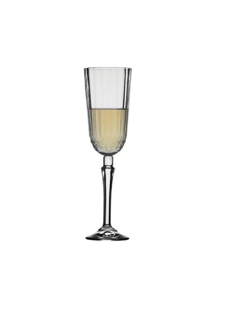Pasabahce 3 Pieces Diony Champagne Flute Set 125 Ml, 207 Mm Height, 57 Mm Diameter Clear  - Image 4