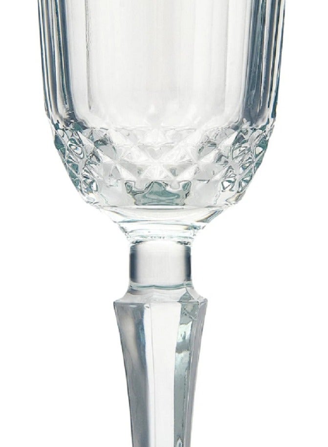 Pasabahce - 3 Pieces Diony Champagne Flute Set 125 Ml, 207 Mm Height, 57 Mm Diameter Clear - Image 1