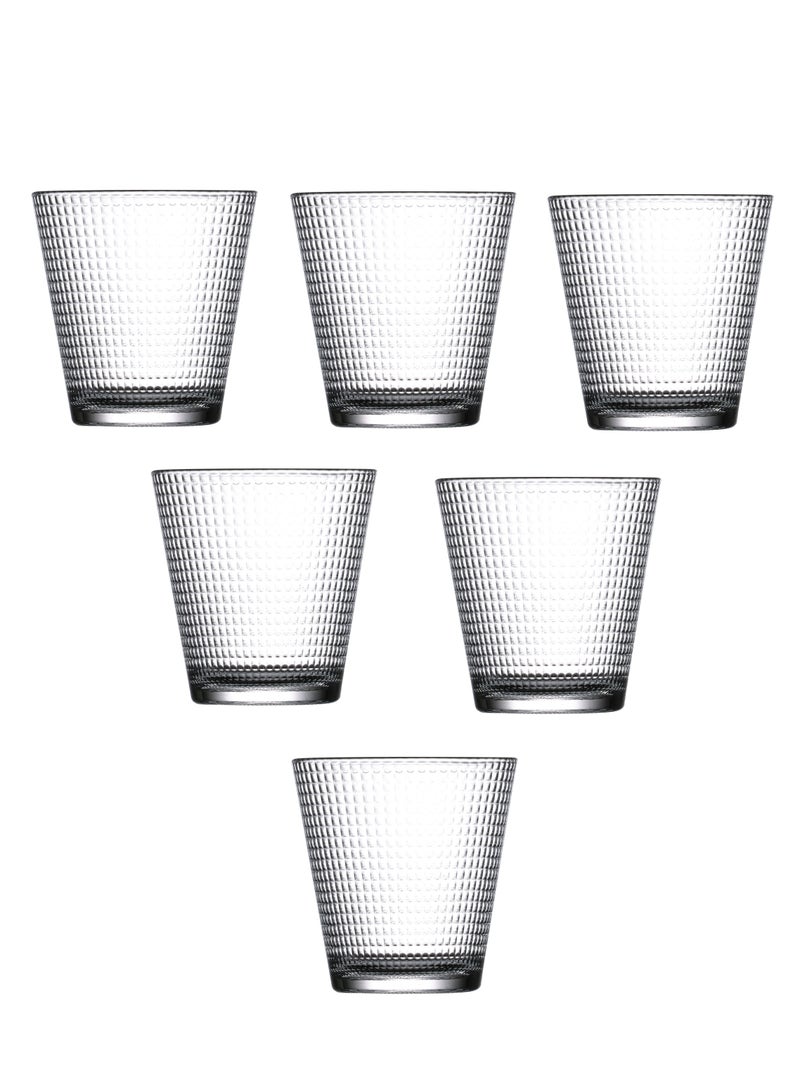 باساباتشي 6 قطع جيل كوب ماء، 250 مل، 87 مم ارتفاع، 84 مم قطر - Image 1