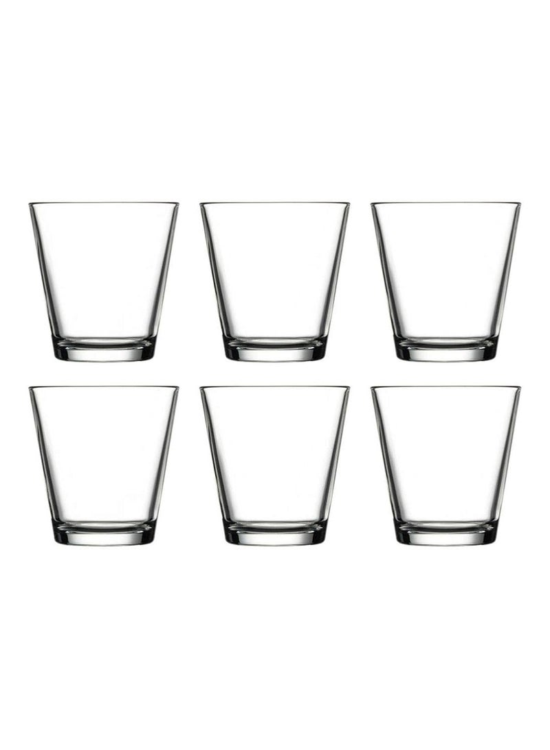 باساباتشي 6 قطع كوب ماء مديني، 250 مل، ارتفاع 87 مم، قطر 84 مم - Image 1