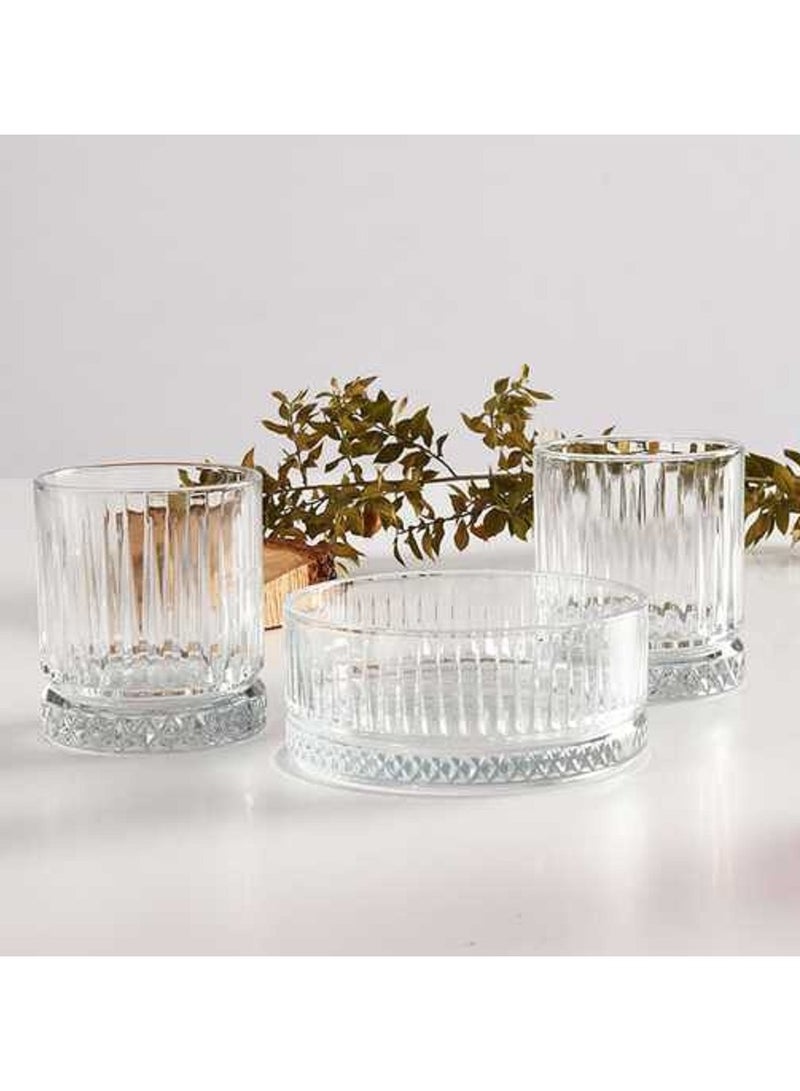 Pasabahce 3 Pieces Elysia Whisky Gift Set 2 Pieces Glass 355 Ml And 1 Pieces Bowl 510 Ml Clear - Image 2