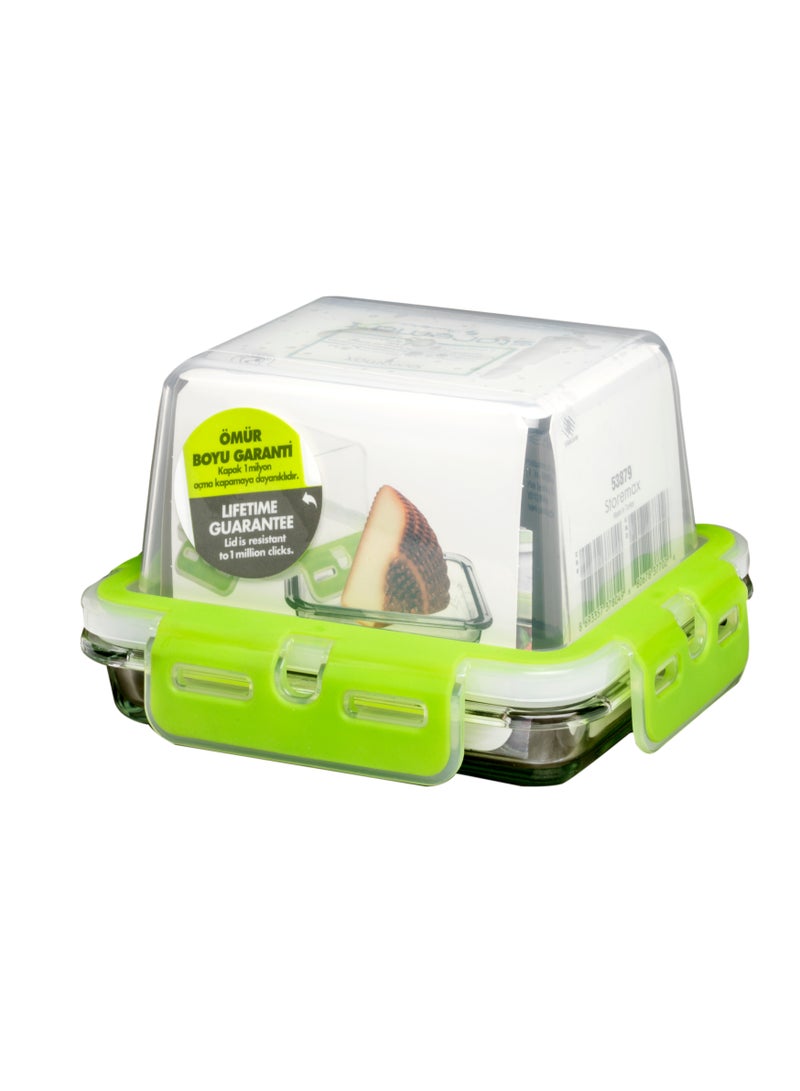 باساباتشي Storemax Food Container, 250 Ml Bowl + 780 Ml Lid - Image 2