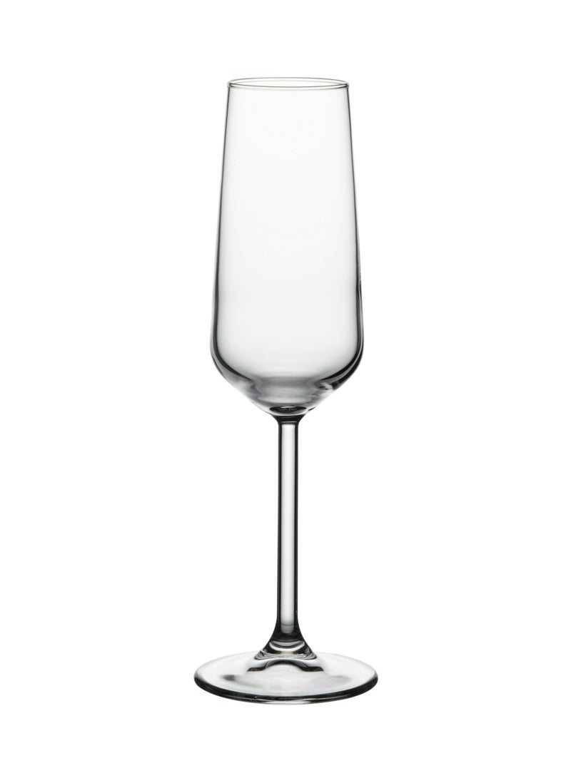 باساباتشي 2 Pieces Allegra Champagne Flute Set 195 Ml, 226 Mm Height, 45 Mm Diamater Clear - Image 1